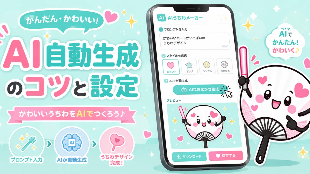 AI自動生成のコツと設定のアイキャッチ画像