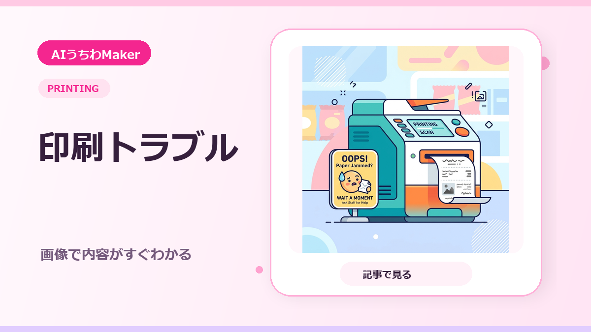 コンビニ印刷のにじみ・縮み対策のアイキャッチ画像